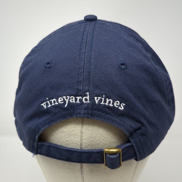 Vineyard Vines Mackinac Island Slideback Baseball Cap Blue One Size Adjustable - Picture 6 of 9